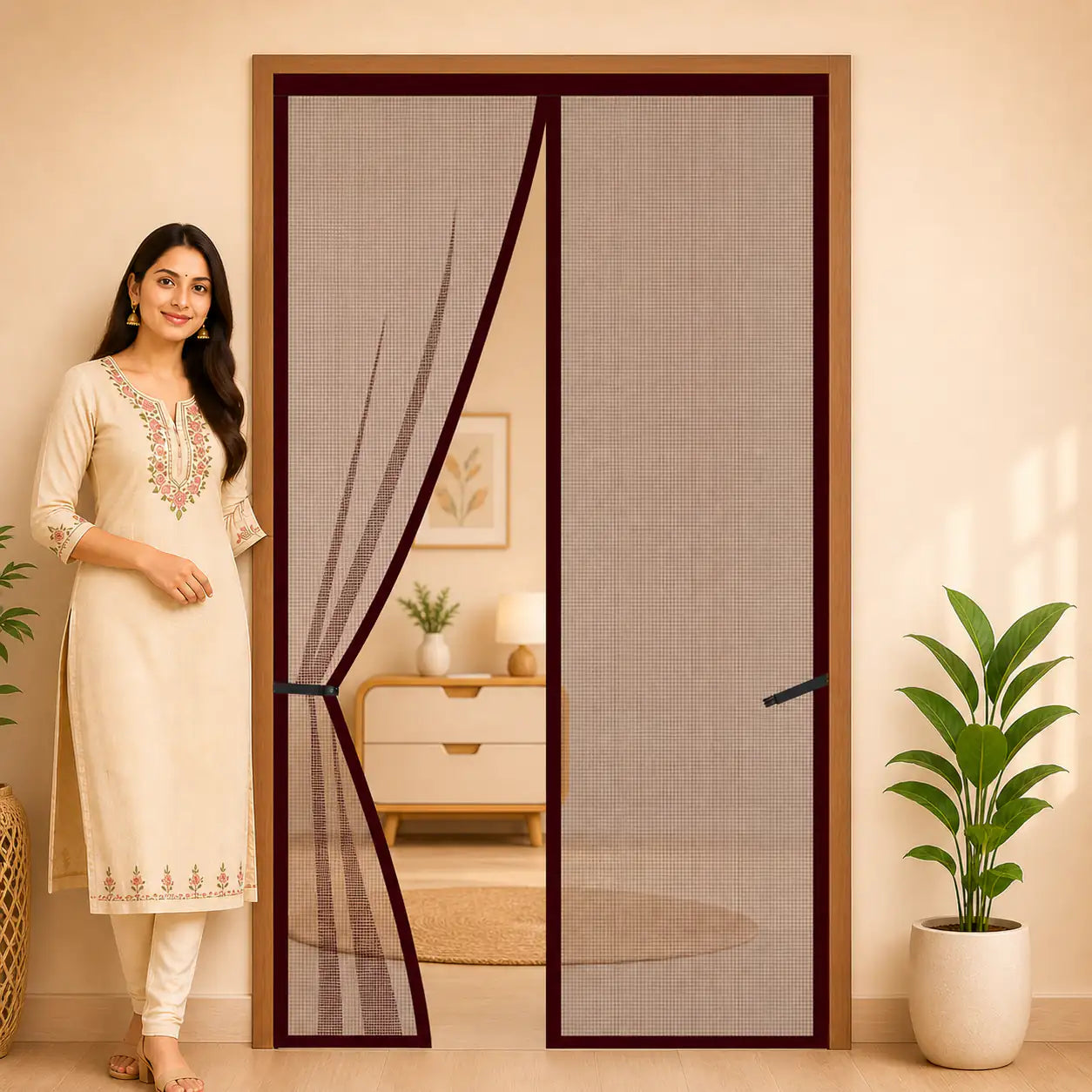 Mosquito Magnetic Door Net